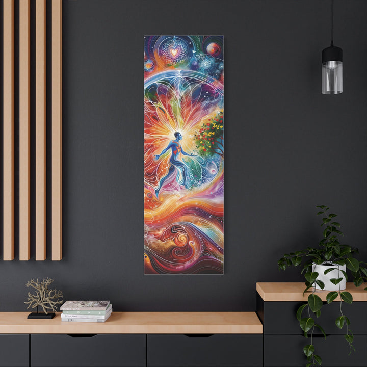 Cosmic Vibrant Emanation - Matte Canvas Print 1.25" - Canvas - g(0D·IO) - 36" x 36" - 1.25" -