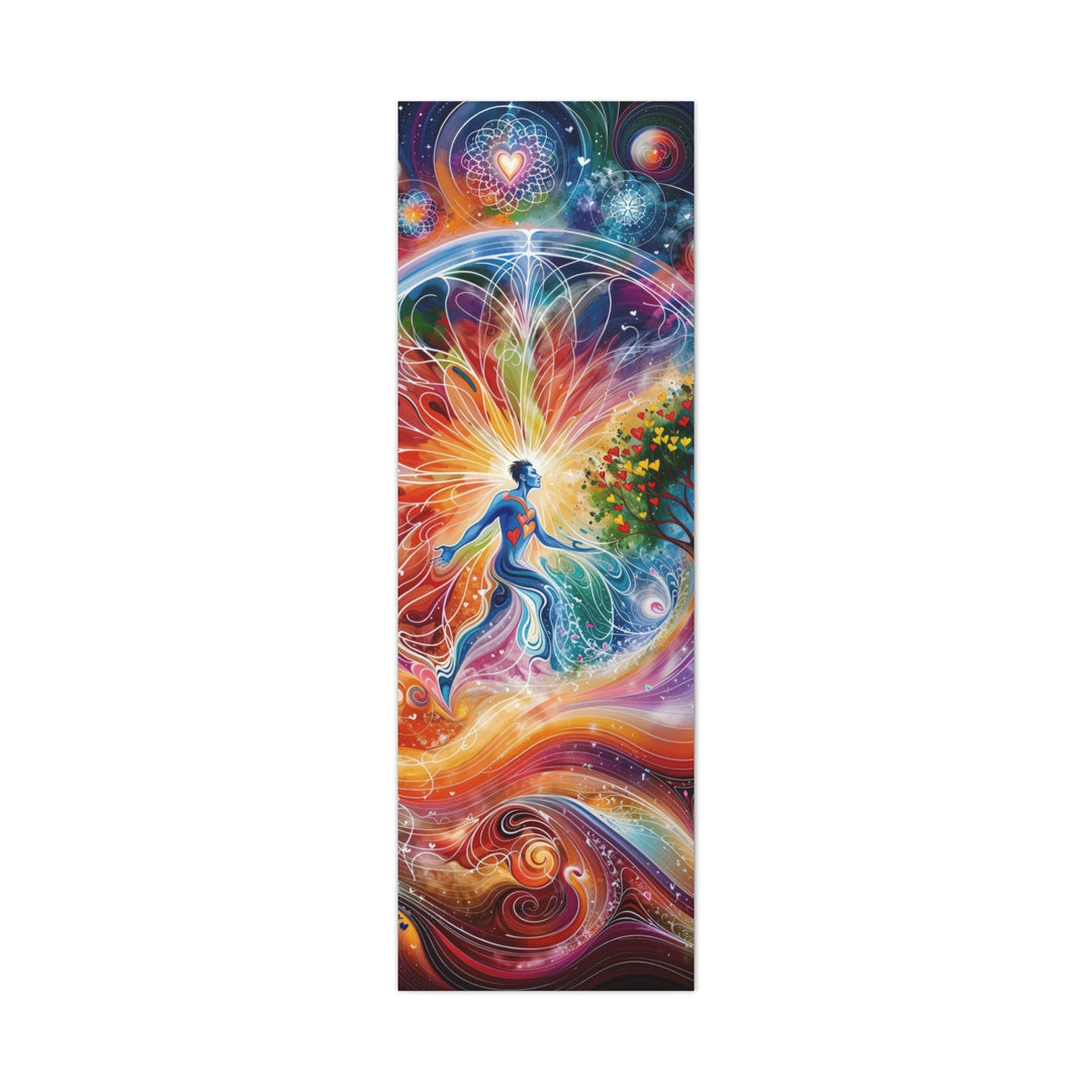 Cosmic Vibrant Emanation - Matte Canvas Print 1.25" - Canvas - g(0D·IO) - 20" x 60" (Vertical) - 1.25" -