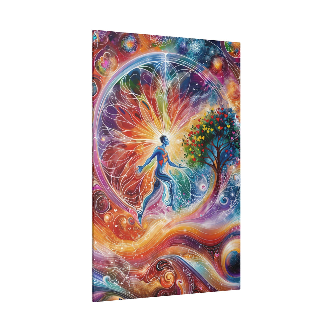 Cosmic Vibrant Energy - Matte Canvas - Canvas - g(0D·IO) - 32" x 32" (Square) - 0.75'' -