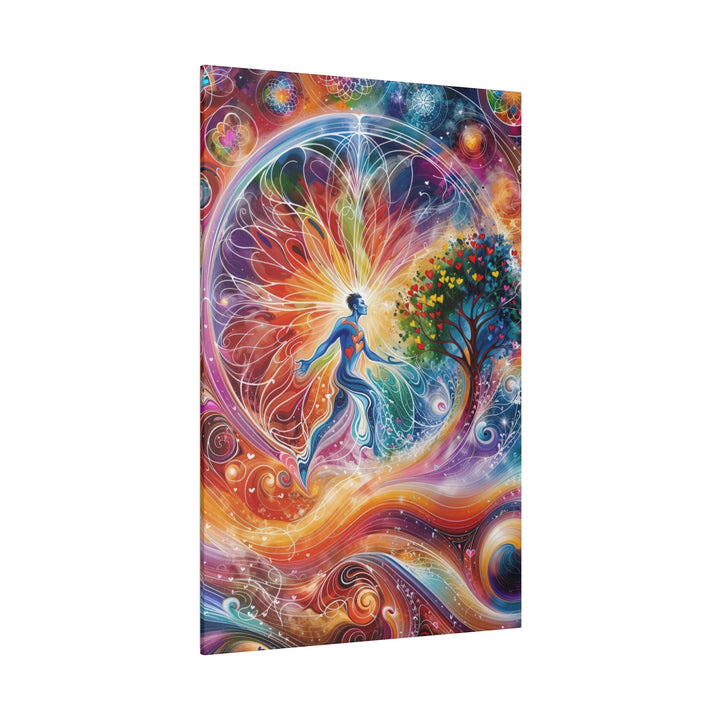 Cosmic Vibrant Energy - Matte Canvas - Canvas - g(0D·IO) - 32" x 32" (Square) - 0.75'' -