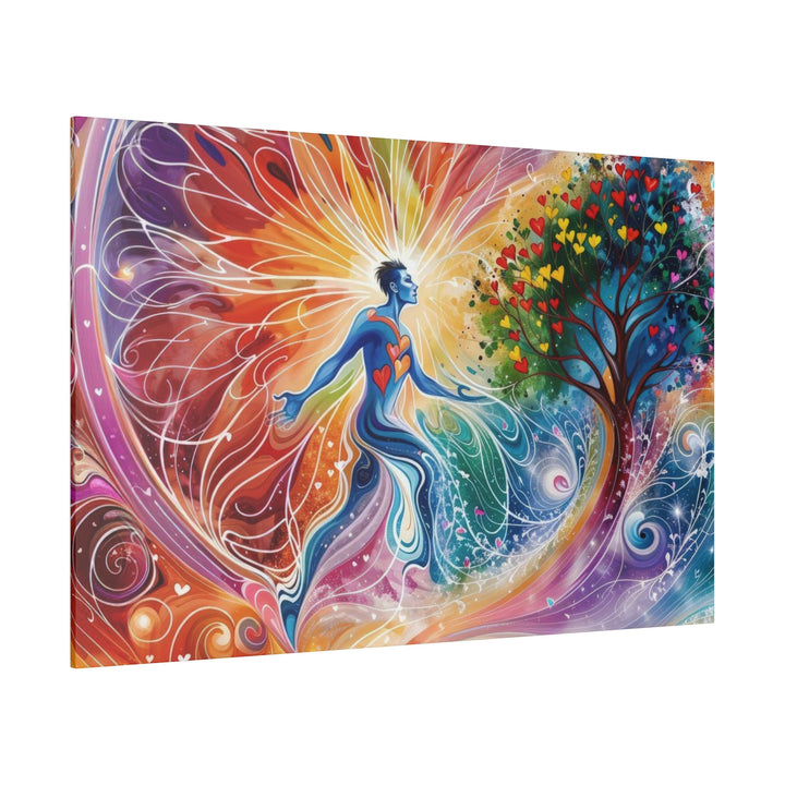 Cosmic Vibrant Energy - Matte Canvas - Canvas - g(0D·IO) - 32" x 32" (Square) - 0.75'' -