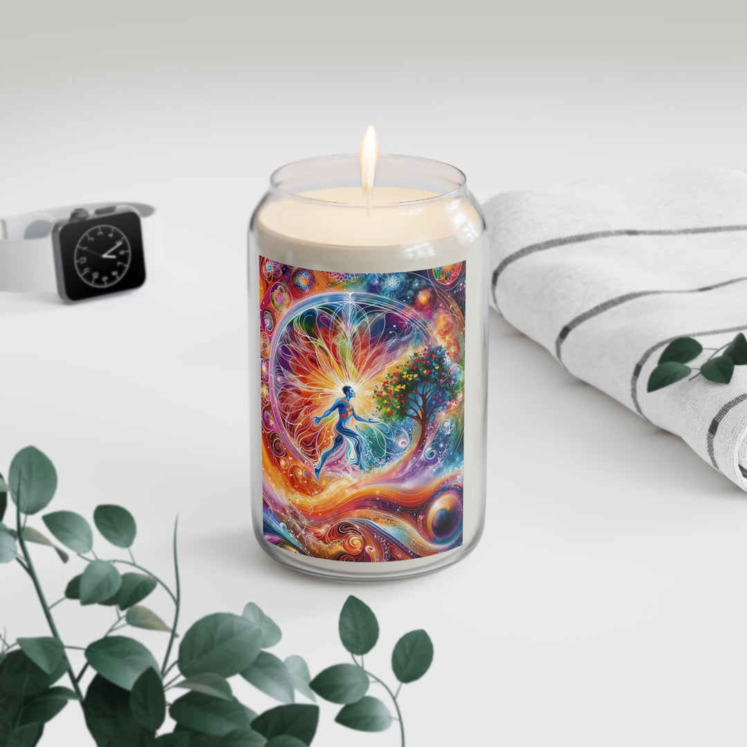 Cosmic Vibrant Energy - Scented Candle - Home Decor - g(0D·IO) - Vanilla Bean - 13.75oz -