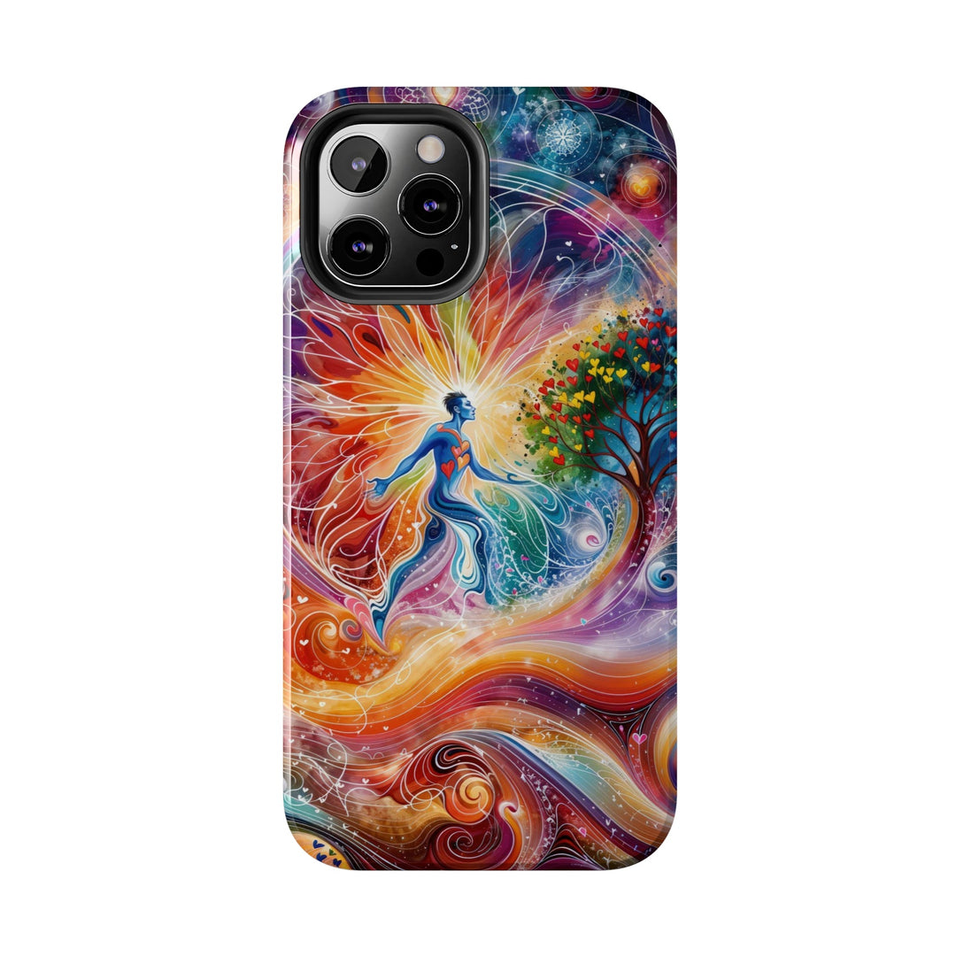 Cosmic Vibrant Energy - Tough Phone Case - Phone Case - g(0D·IO) - iPhone 13 Mini - -