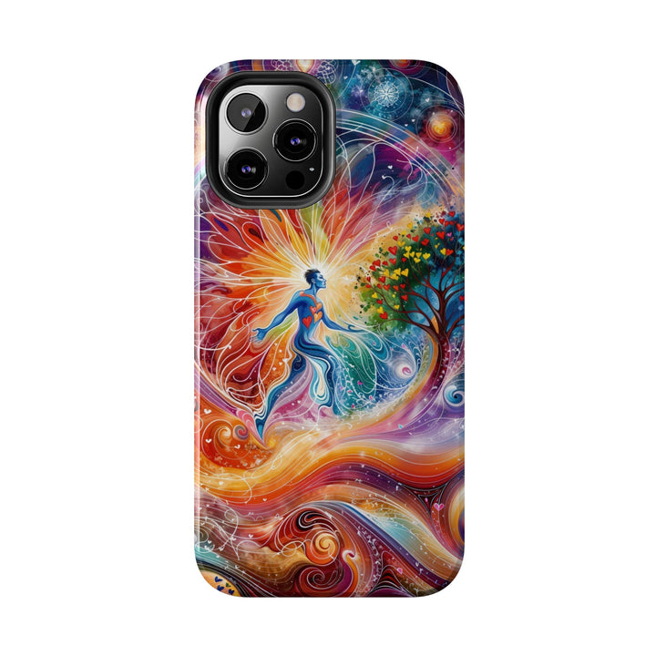Cosmic Vibrant Energy - Tough Phone Case - Phone Case - g(0D·IO) - iPhone 13 Mini - -