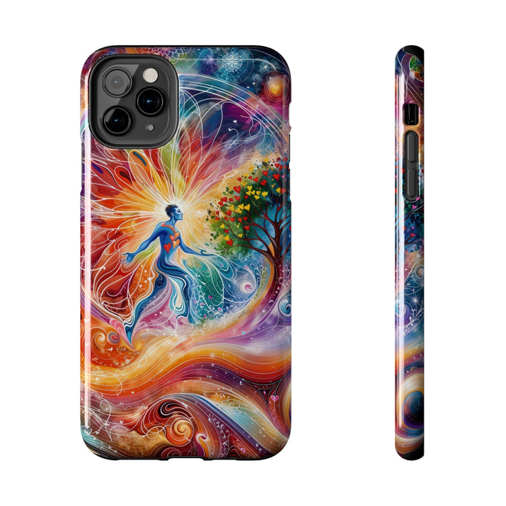 Cosmic Vibrant Energy - Tough Phone Case - Phone Case - g(0D·IO) - iPhone 11 Pro Max - -
