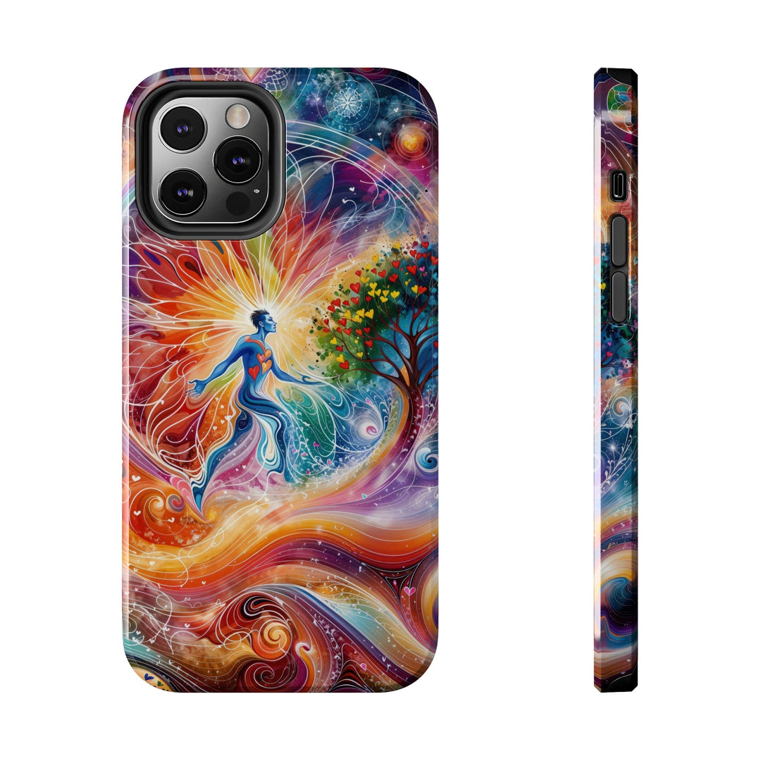 Cosmic Vibrant Energy - Tough Phone Case - Phone Case - g(0D·IO) - iPhone 12 Pro - -