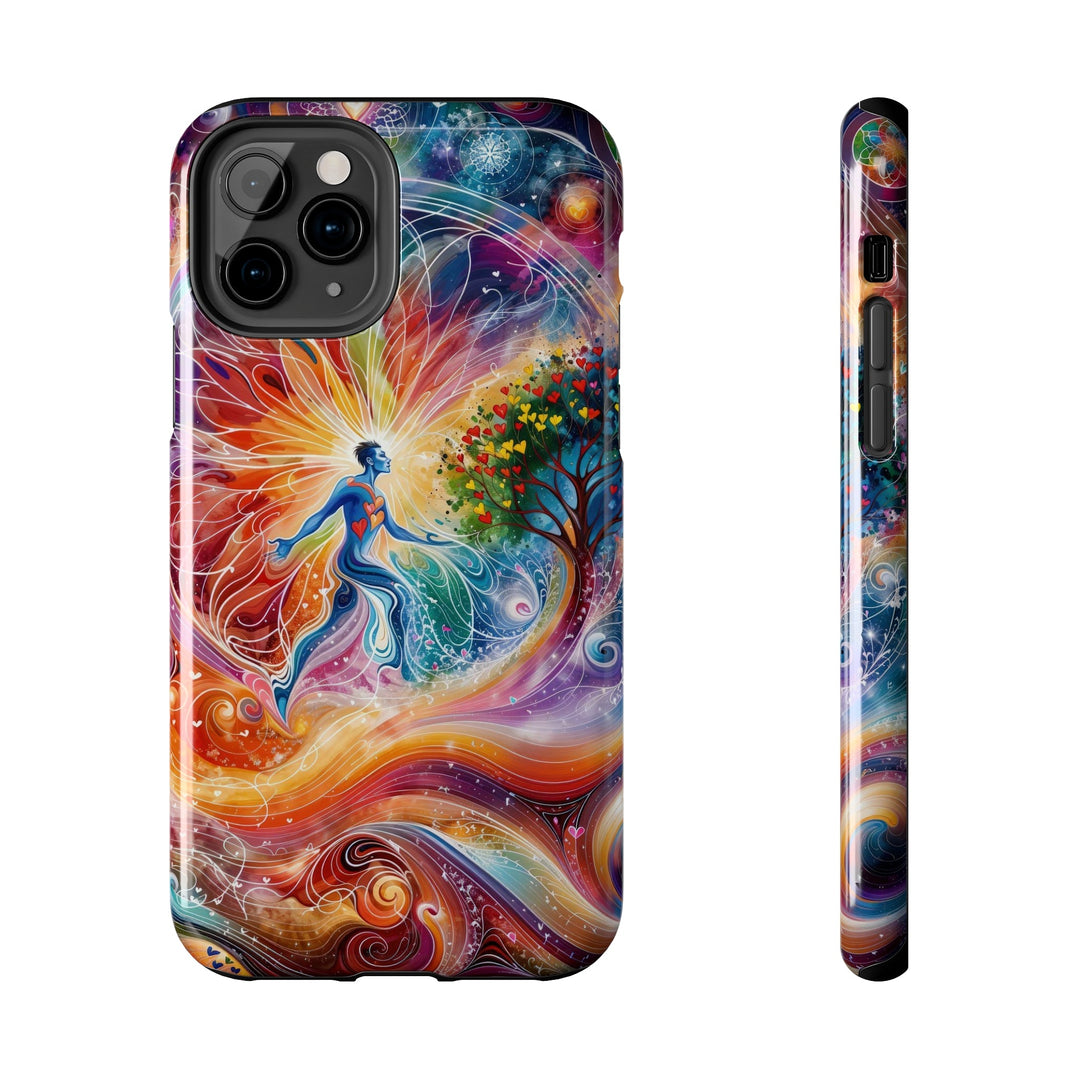 Cosmic Vibrant Energy - Tough Phone Case - Phone Case - g(0D·IO) - iPhone 11 Pro - -