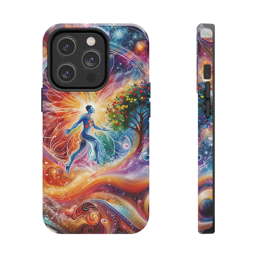 Cosmic Vibrant Energy - Tough Phone Case - Phone Case - g(0D·IO) - iPhone 14 Pro - -