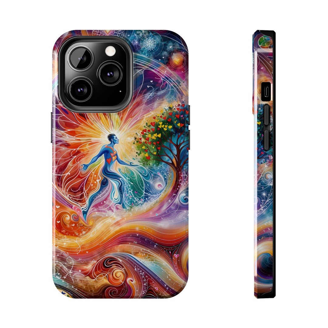 Cosmic Vibrant Energy - Tough Phone Case - Phone Case - g(0D·IO) - iPhone 13 Pro - -