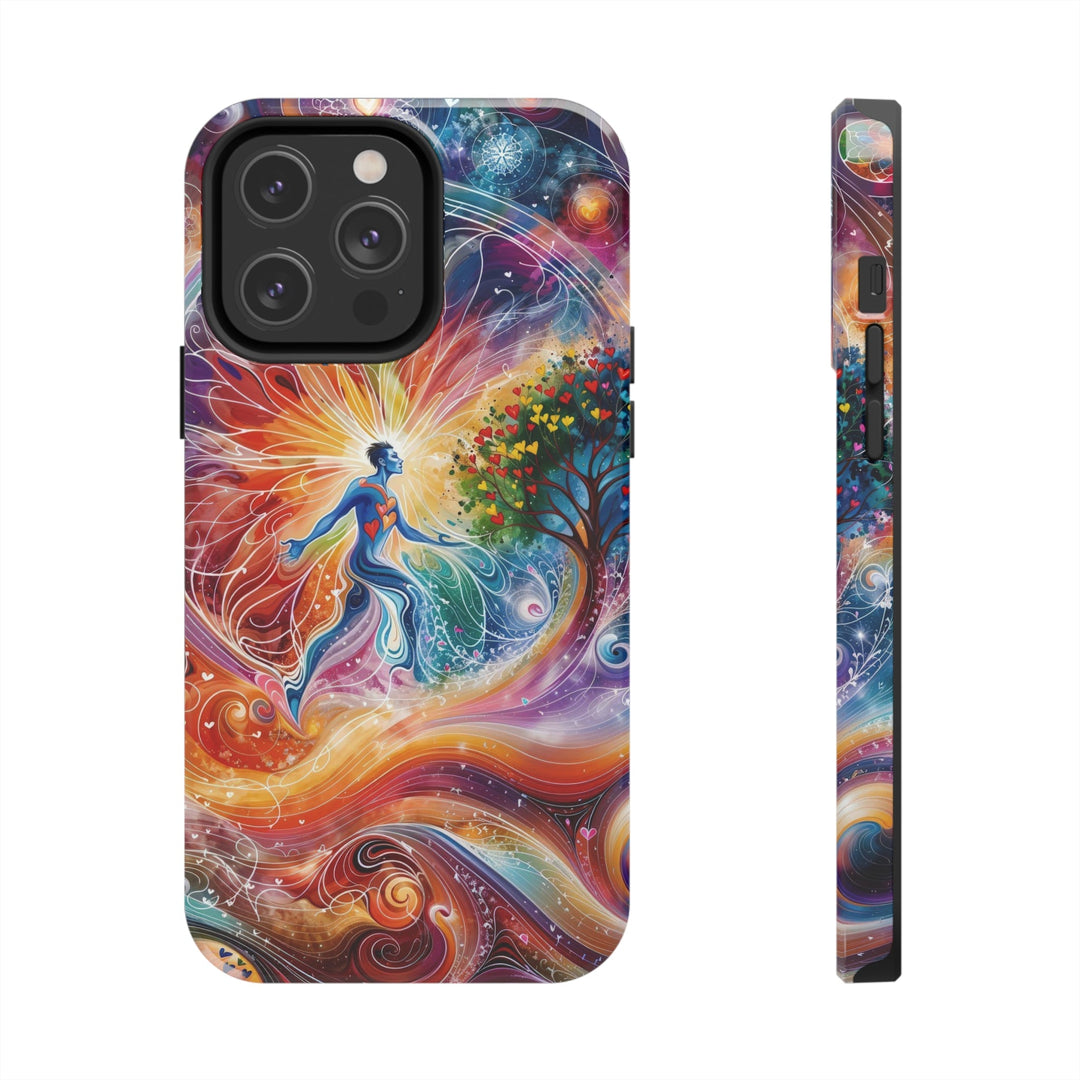 Cosmic Vibrant Energy - Tough Phone Case - Phone Case - g(0D·IO) - iPhone 14 Pro Max - -
