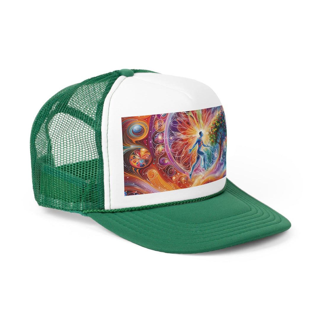 Cosmic Vibrant Energy - Trucker Hat - Hats - g(0D·IO) - Pink - One size -