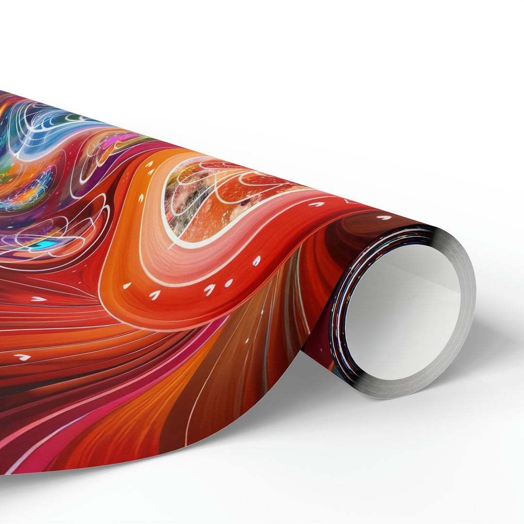 Cosmic Vibrant Energy - Wrapping Paper - Home Decor - g(0D·IO) - 30" x 180" - Matte -