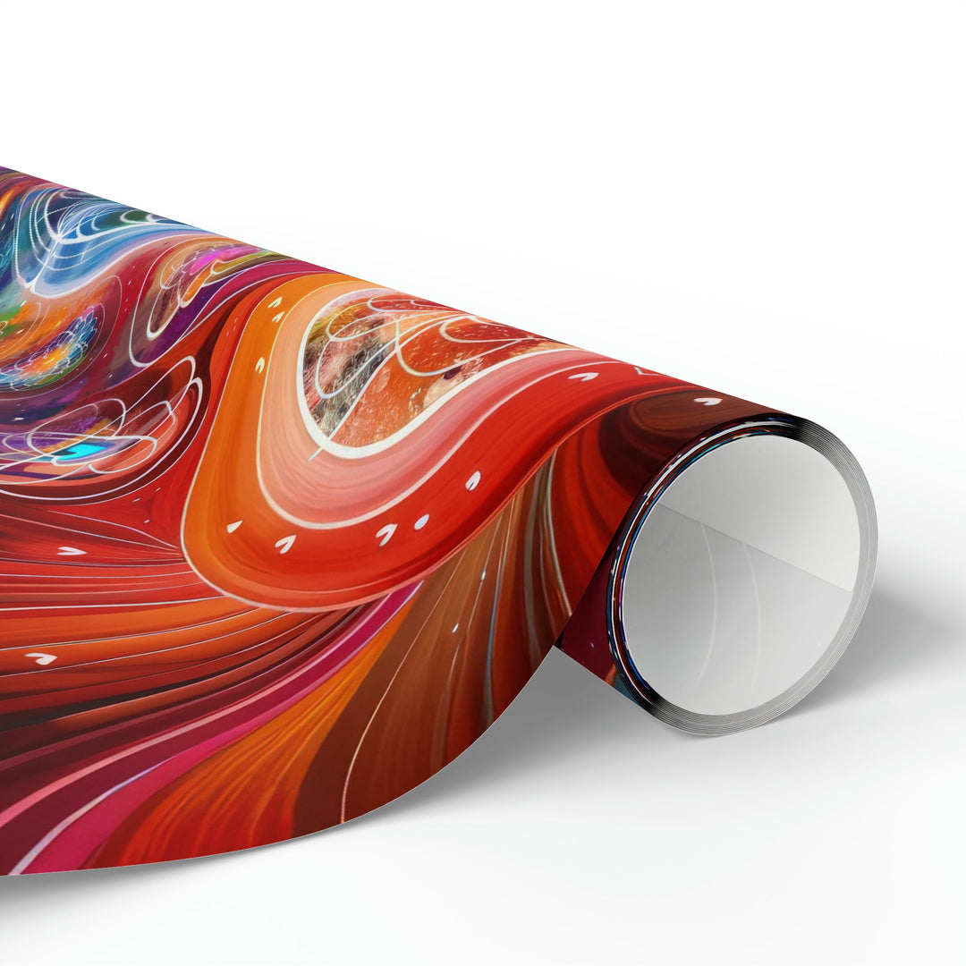 Cosmic Vibrant Energy - Wrapping Paper - Home Decor - g(0D·IO) - 30" x 180" - Matte -