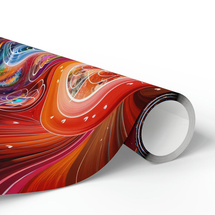 Cosmic Vibrant Energy - Wrapping Paper - Home Decor - g(0D·IO) - 30" x 180" - Matte -