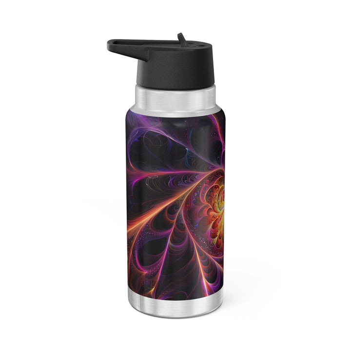 Cosmic Vibrant Heart - Gator Tumbler 32oz - Mug - g(0D·IO) - Silver - 32oz -