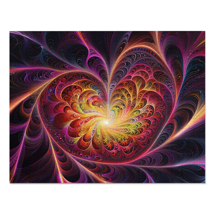 Cosmic Vibrant Heart - Jigsaw Puzzle (100, 252, 500, 1000 pieces) - Puzzle - g(0D·IO) - 14" × 11" (252 pcs) - -