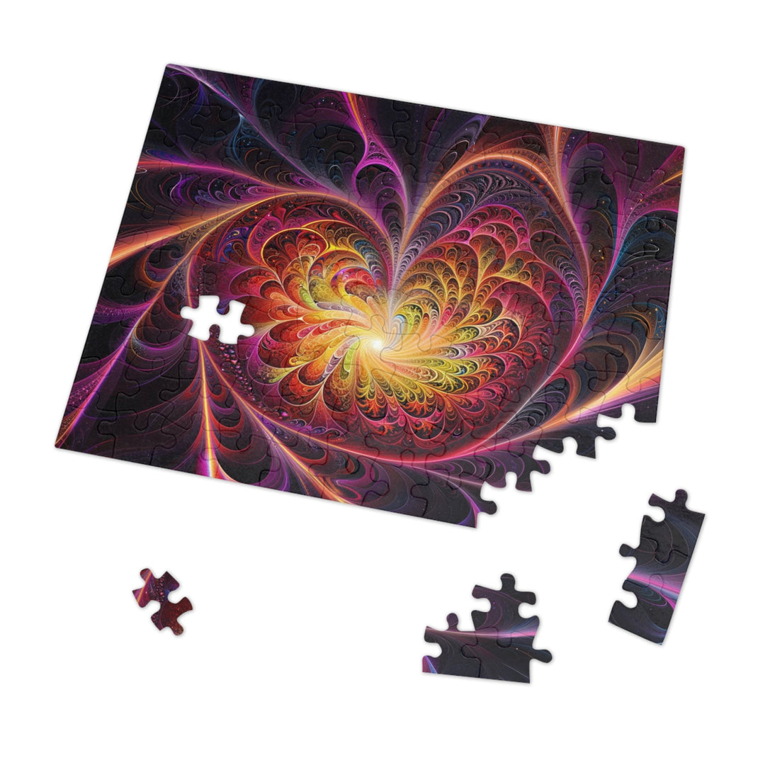 Cosmic Vibrant Heart - Jigsaw Puzzle (100, 252, 500, 1000 pieces) - Puzzle - g(0D·IO) - 29.25" × 19.75" (1000 pcs) - -