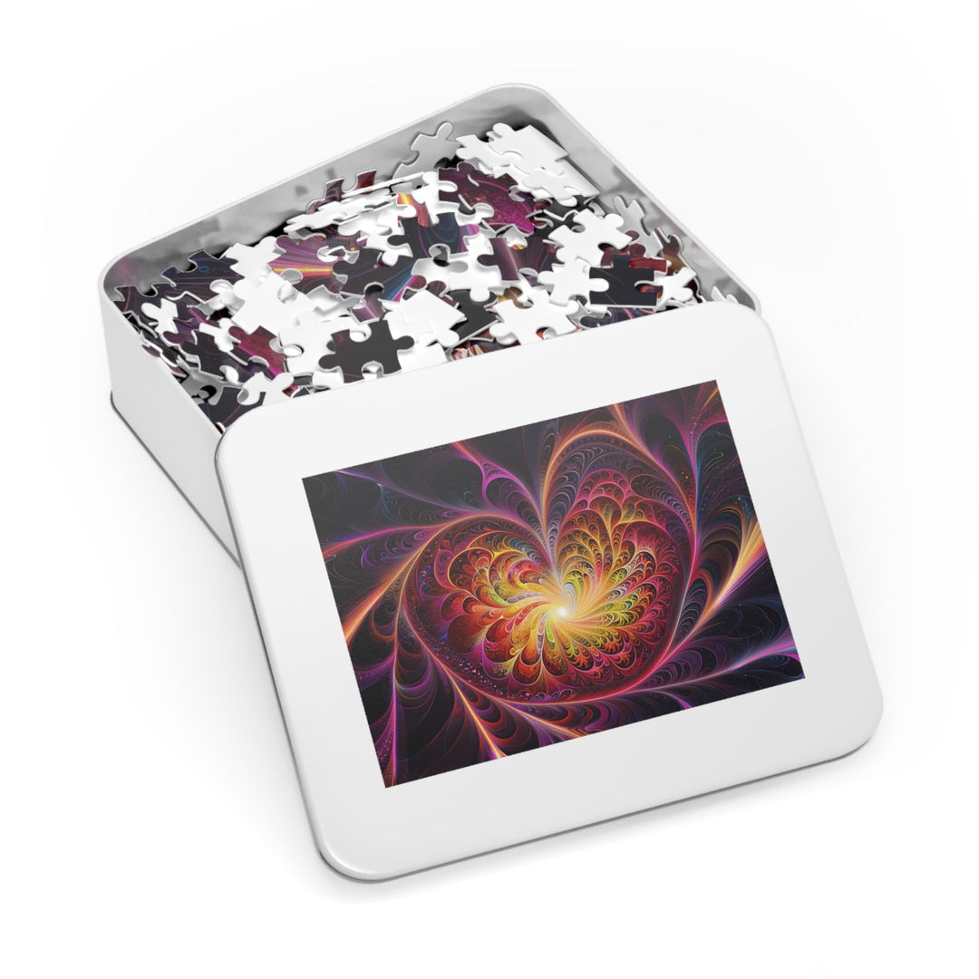 Cosmic Vibrant Heart - Jigsaw Puzzle (100, 252, 500, 1000 pieces) - Puzzle - g(0D·IO) - 29.25" × 19.75" (1000 pcs) - -