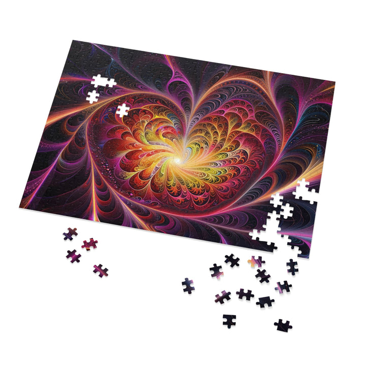 Cosmic Vibrant Heart - Jigsaw Puzzle (100, 252, 500, 1000 pieces) - Puzzle - g(0D·IO) - 29.25" × 19.75" (1000 pcs) - -