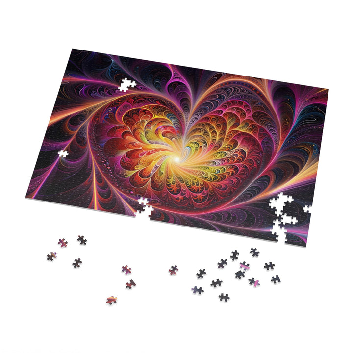 Cosmic Vibrant Heart - Jigsaw Puzzle (100, 252, 500, 1000 pieces) - Puzzle - g(0D·IO) - 29.25" × 19.75" (1000 pcs) - -