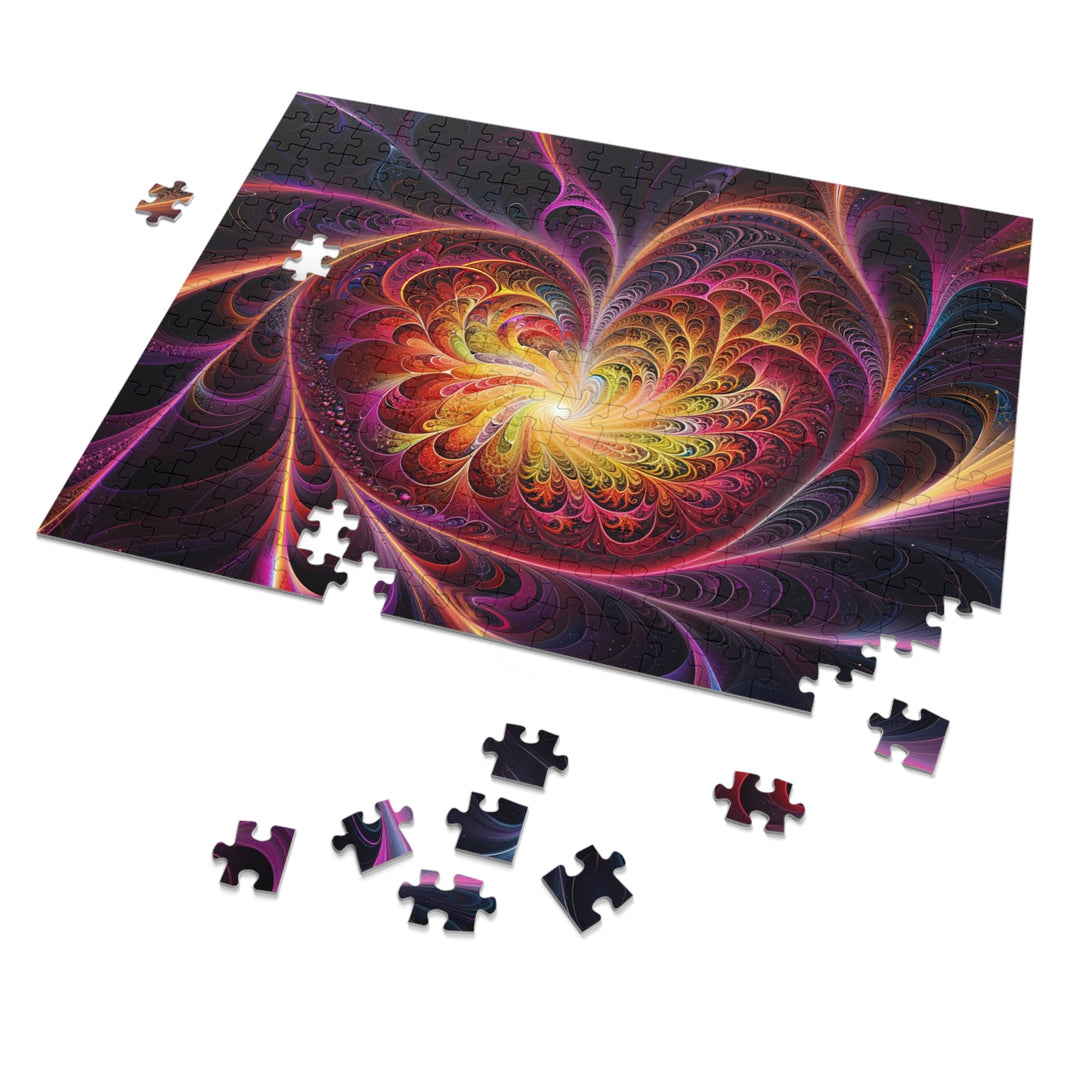 Cosmic Vibrant Heart - Jigsaw Puzzle (100, 252, 500, 1000 pieces) - Puzzle - g(0D·IO) - 29.25" × 19.75" (1000 pcs) - -