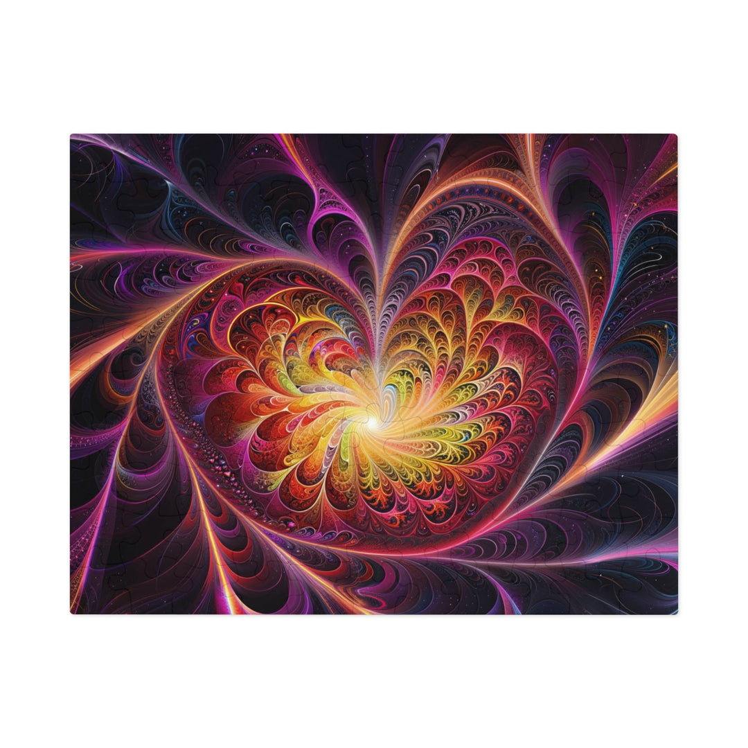 Cosmic Vibrant Heart - Jigsaw Puzzle (100, 252, 500, 1000 pieces) - Puzzle - g(0D·IO) - 9.6" × 8" (110 pcs) - -