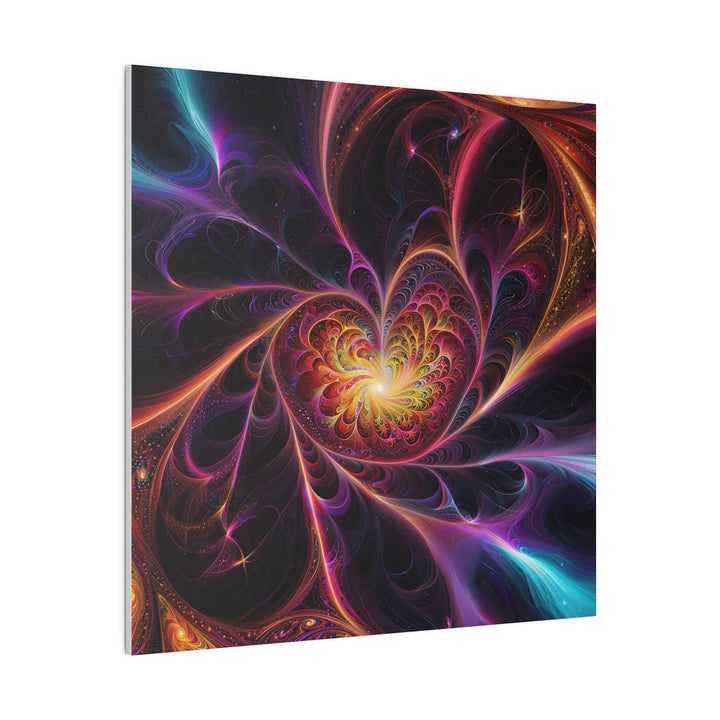 Cosmic Vibrant Heart - Matte Canvas - Canvas - g(0D·IO) - 32" x 32" (Square) - 0.75'' -