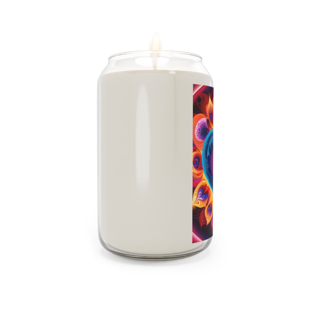 Cosmic Vibrant Heart - Scented Candle - Home Decor - g(0D·IO) - Vanilla Bean - 13.75oz -