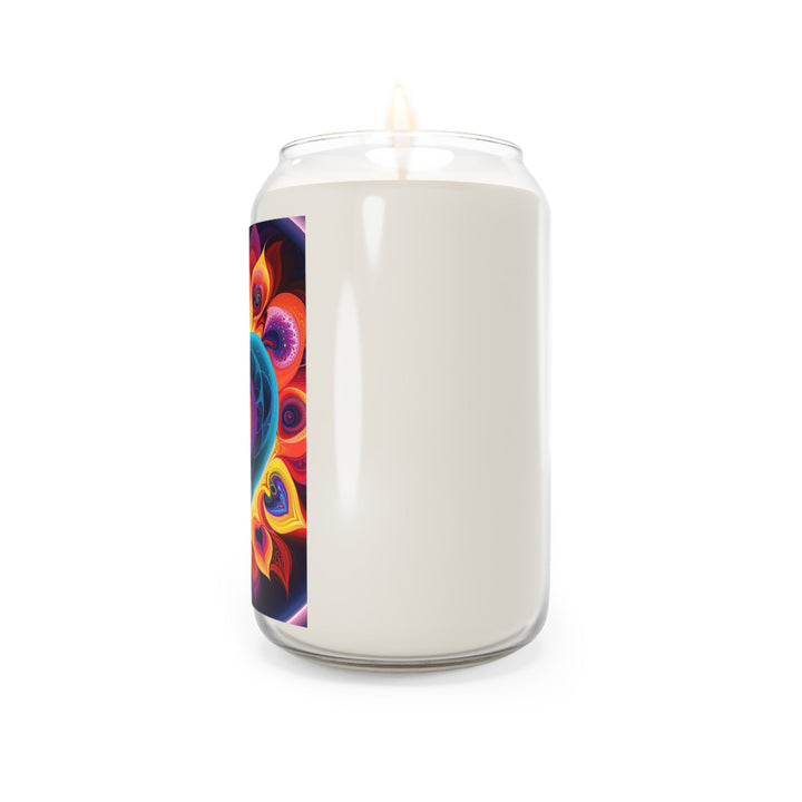 Cosmic Vibrant Heart - Scented Candle - Home Decor - g(0D·IO) - Vanilla Bean - 13.75oz -