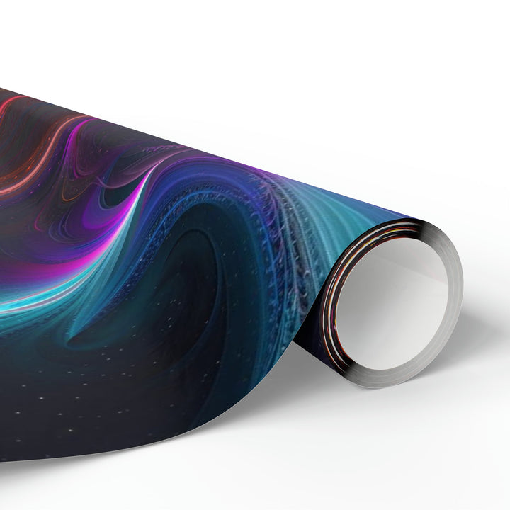 Cosmic Vibrant Heart - Wrapping Paper - Home Decor - g(0D·IO) - 30'' x 72'' - Matte -