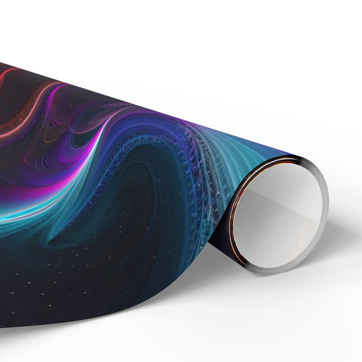 Cosmic Vibrant Heart - Wrapping Paper - Home Decor - g(0D·IO) - 30'' x 72'' - Matte -