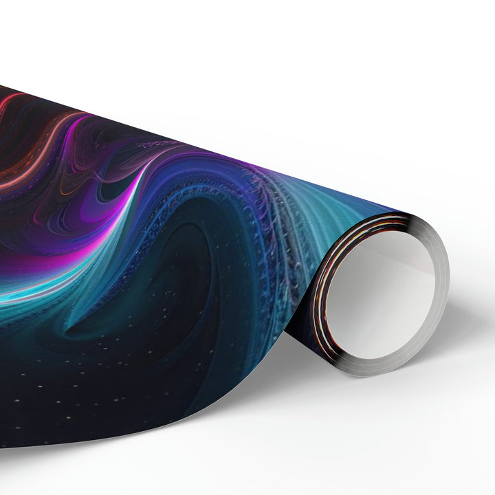Cosmic Vibrant Heart - Wrapping Paper - Home Decor - g(0D·IO) - 30'' x 72'' - Matte -