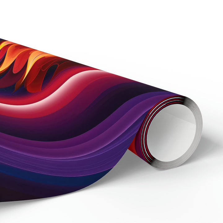 Cosmic Vibrant Heart - Wrapping Paper - Home Decor - g(0D·IO) - 30" x 180" - Matte -