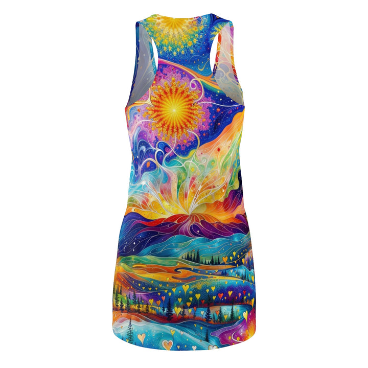 Cosmic Vibrant Landscape - Racerback Dress - All Over Prints - g(0D·IO) - XS - -