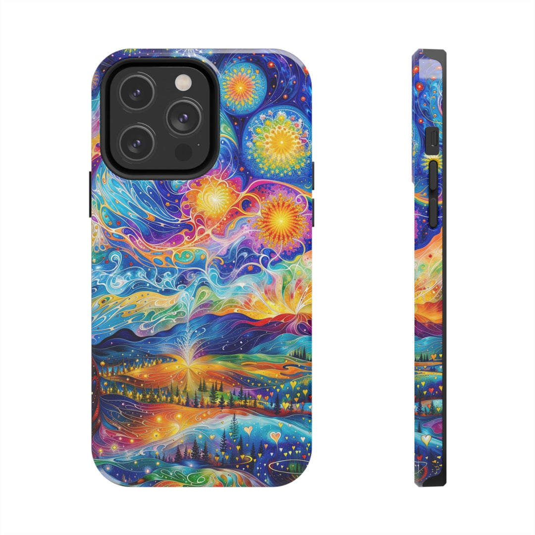 Cosmic Vibrant Landscape - Tough Phone Case - Phone Case - g(0D·IO) - iPhone 14 Pro Max - -