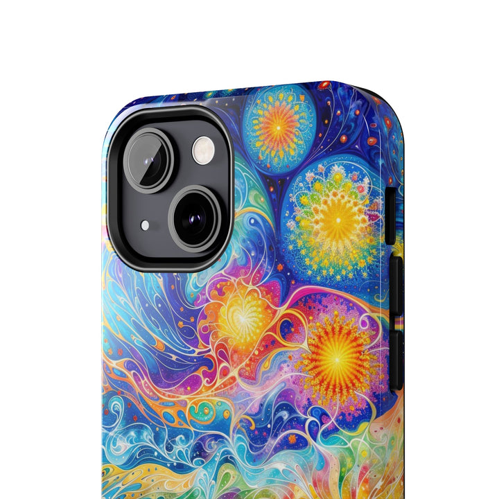 Cosmic Vibrant Landscape - Tough Phone Case - Phone Case - g(0D·IO) - iPhone 13 Mini - -