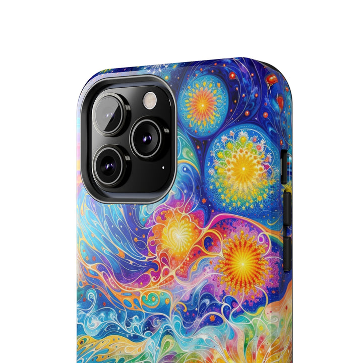 Cosmic Vibrant Landscape - Tough Phone Case - Phone Case - g(0D·IO) - iPhone 13 Mini - -