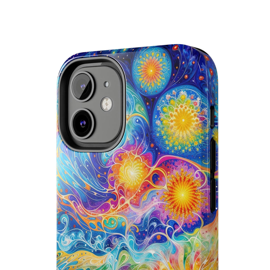 Cosmic Vibrant Landscape - Tough Phone Case - Phone Case - g(0D·IO) - iPhone 13 Mini - -