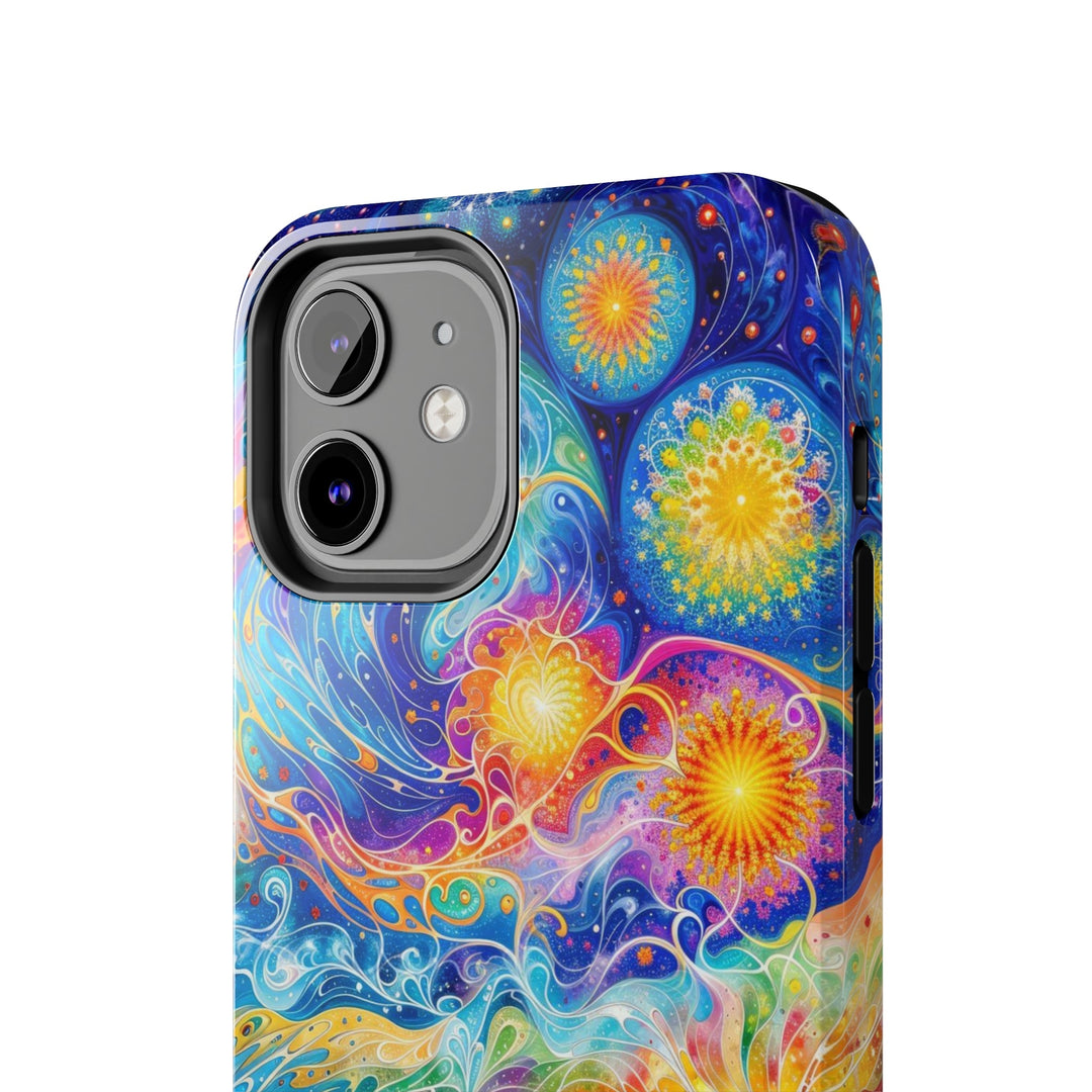 Cosmic Vibrant Landscape - Tough Phone Case - Phone Case - g(0D·IO) - iPhone 13 Mini - -