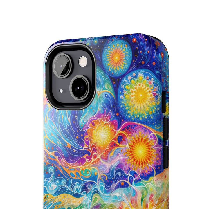 Cosmic Vibrant Landscape - Tough Phone Case - Phone Case - g(0D·IO) - iPhone 13 Mini - -