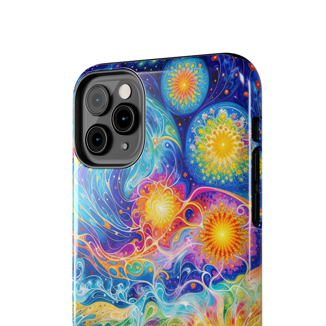 Cosmic Vibrant Landscape - Tough Phone Case - Phone Case - g(0D·IO) - iPhone 13 Mini - -