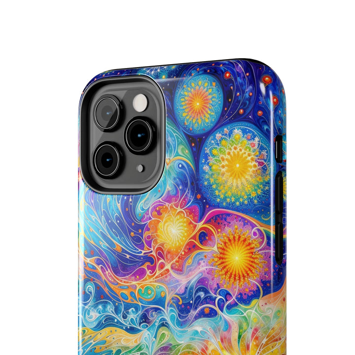 Cosmic Vibrant Landscape - Tough Phone Case - Phone Case - g(0D·IO) - iPhone 13 Mini - -