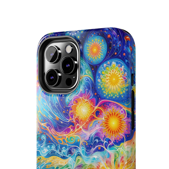 Cosmic Vibrant Landscape - Tough Phone Case - Phone Case - g(0D·IO) - iPhone 13 Mini - -