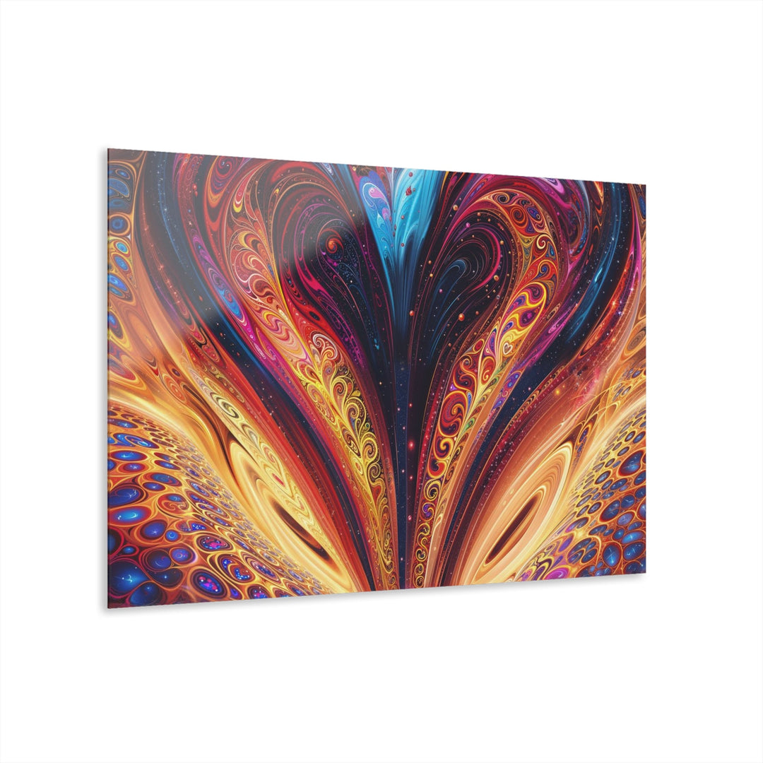 Cosmic Vibrant Swirls - Acrylic Prints (French Cleat Hanging) - Home Decor - g(0D·IO) - 36" x 24" (Horizontal) - 0.25'' -
