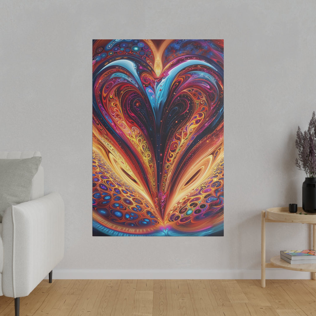 Cosmic Vibrant Swirls - Matte Canvas - Canvas - g(0D·IO) - 32" x 32" (Square) - 0.75'' -