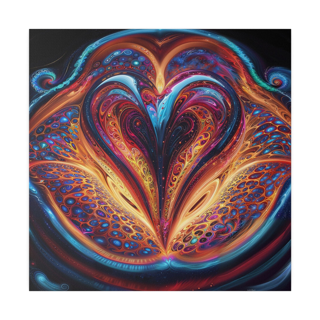 Cosmic Vibrant Swirls - Matte Canvas - Canvas - g(0D·IO) - 32" x 32" (Square) - 0.75'' -