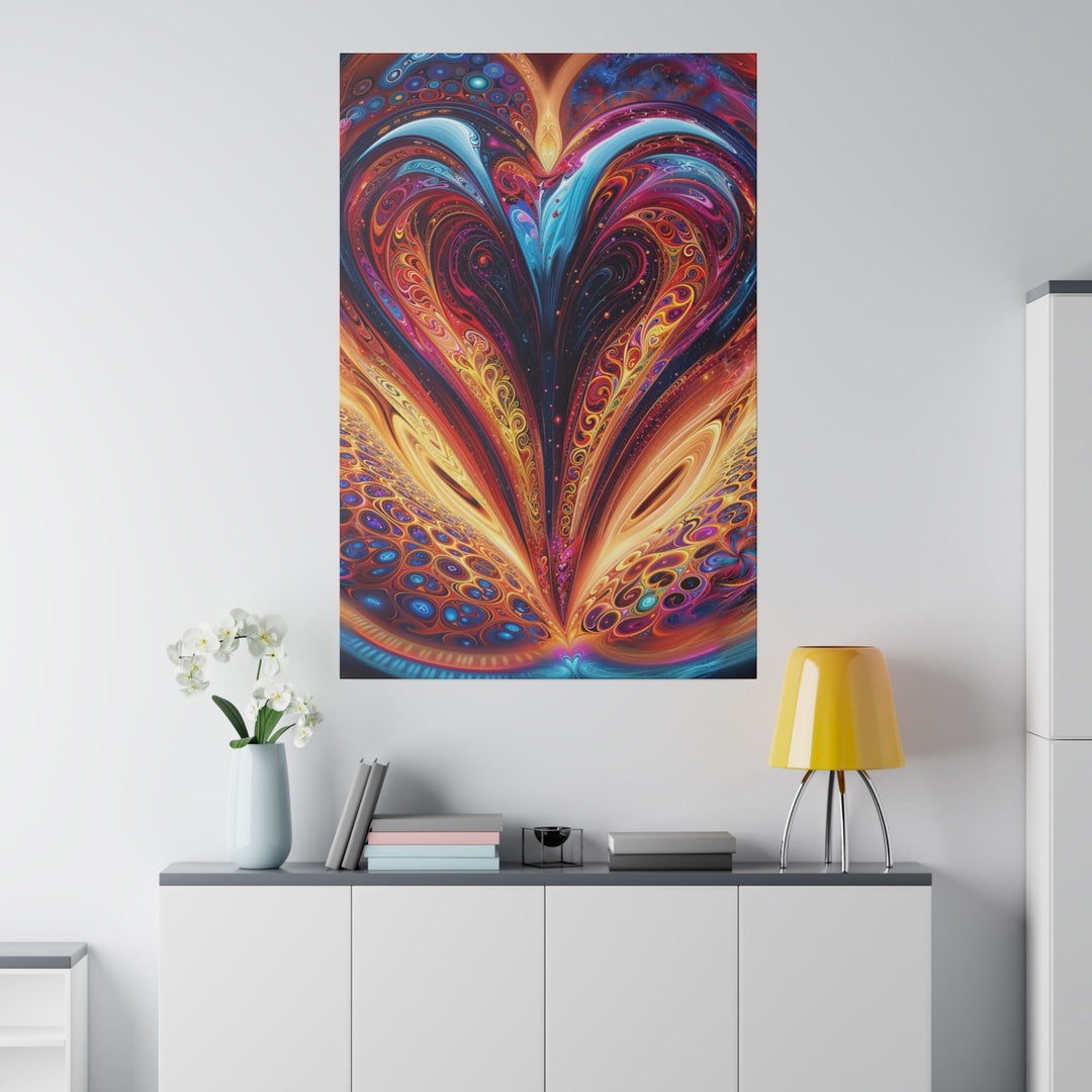 Cosmic Vibrant Swirls - Matte Canvas - Canvas - g(0D·IO) - 32" x 32" (Square) - 0.75'' -