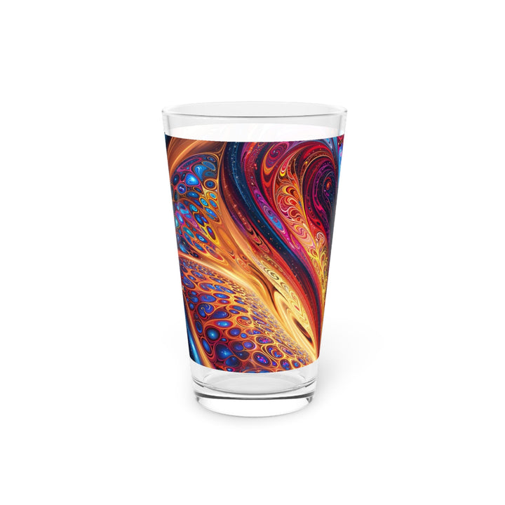 Cosmic Vibrant Swirls - Pint Glass - Mug - g(0D·IO) - 16oz - -