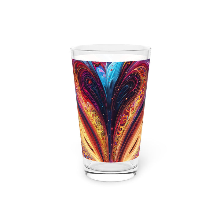 Cosmic Vibrant Swirls - Pint Glass - Mug - g(0D·IO) - 16oz - -