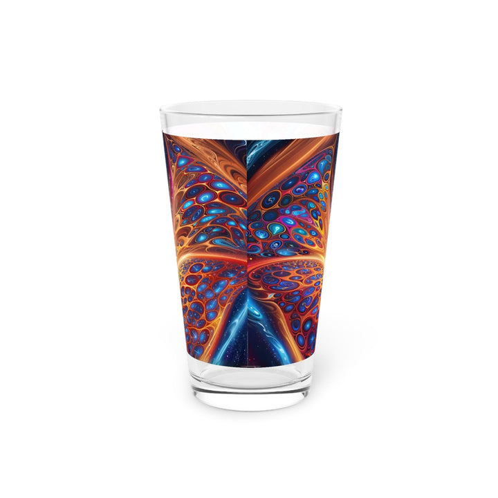 Cosmic Vibrant Swirls - Pint Glass - Mug - g(0D·IO) - 16oz - -